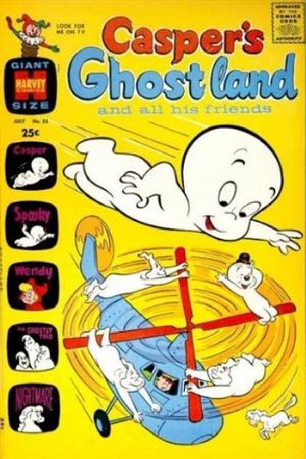 Casper's Ghostland #55 cover
