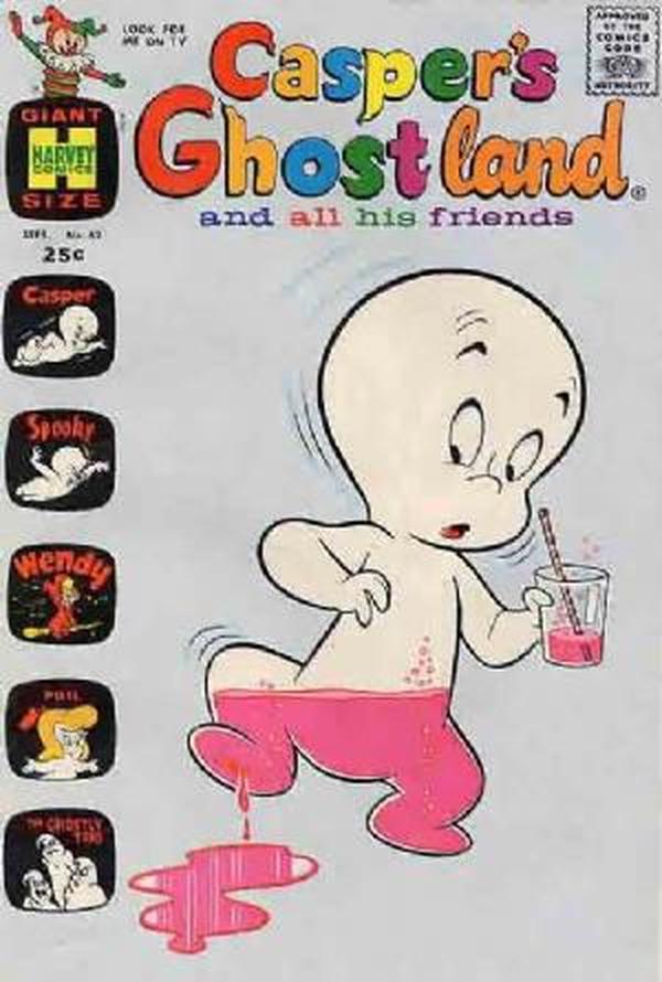 Casper's Ghostland #62 cover