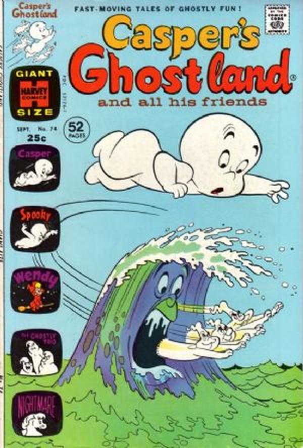 Casper's Ghostland #74 cover