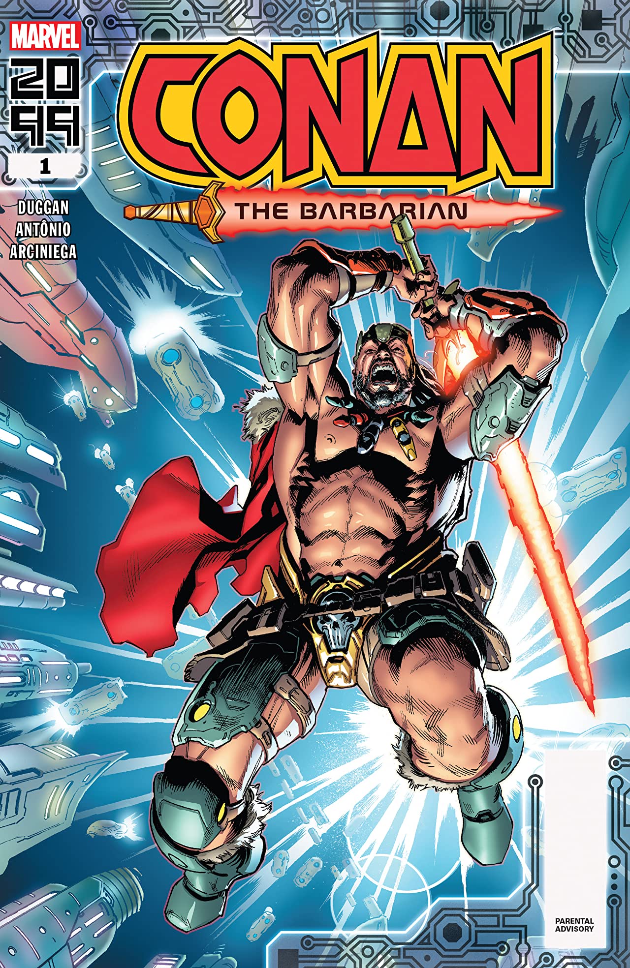 Conan 2099 #1 cover