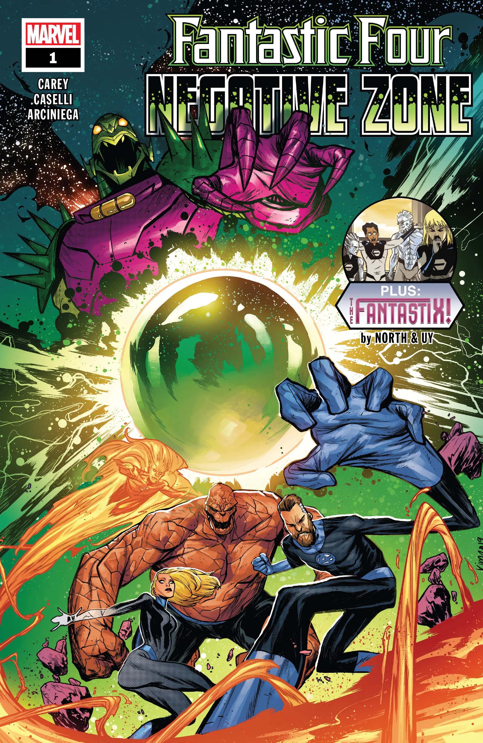Fantastic Four: Negative Zone #1 cover