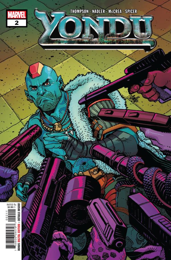 Yondu #2 cover
