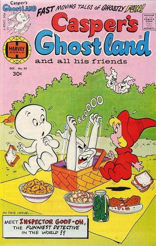 Casper's Ghostland #93 cover