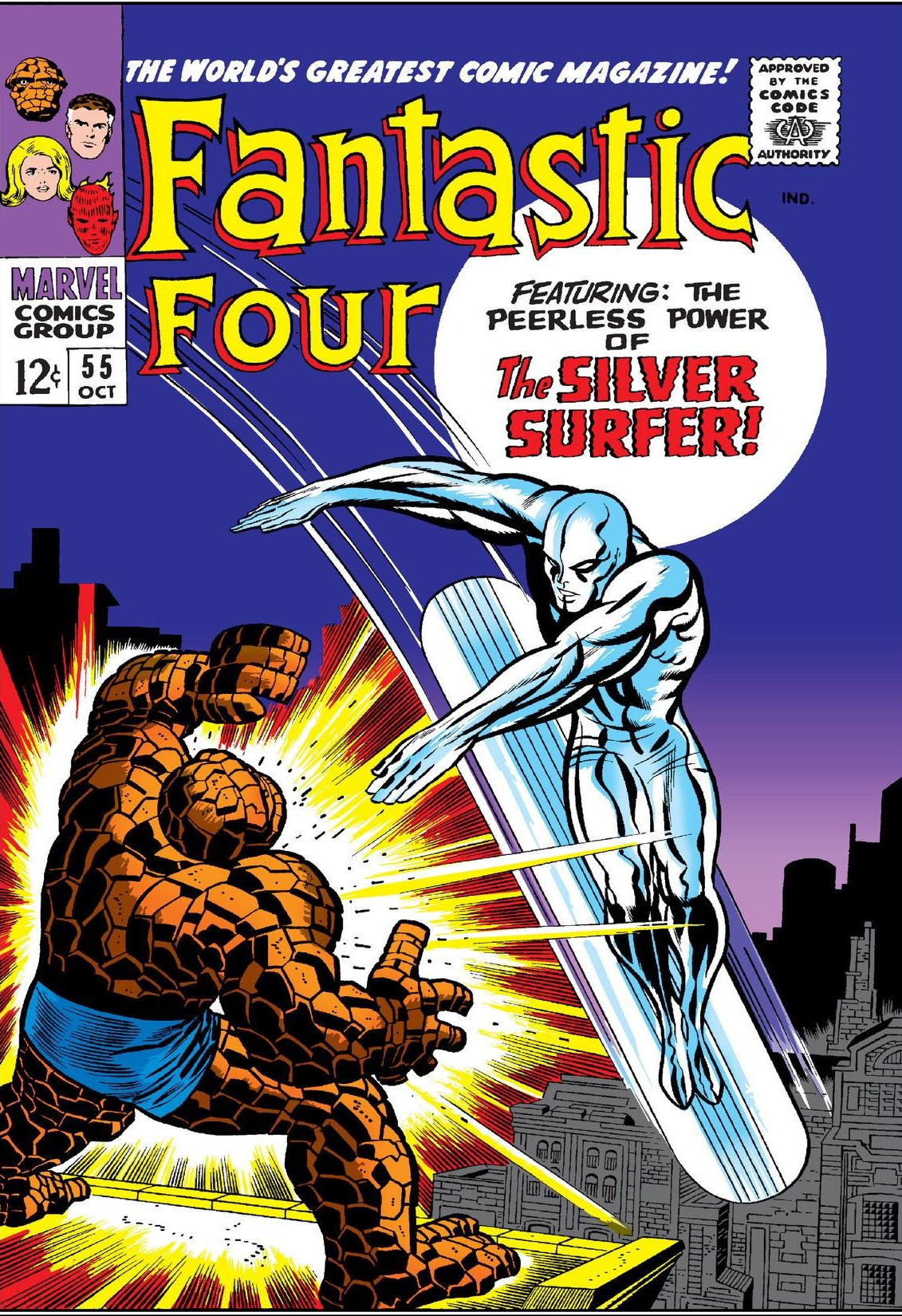 Fantastic Four #55 cover