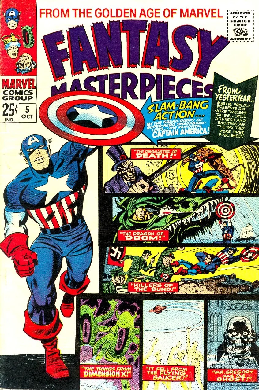 Fantasy Masterpieces #5 cover