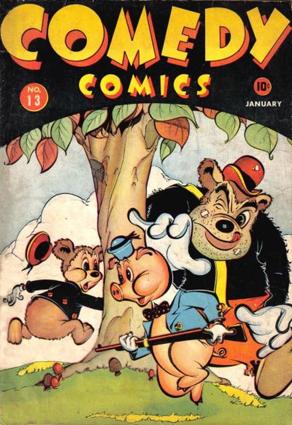 Comedy Comics #13 cover