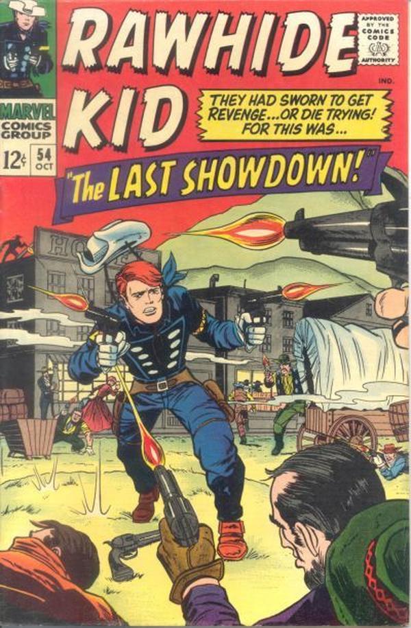 The Rawhide Kid #54 cover