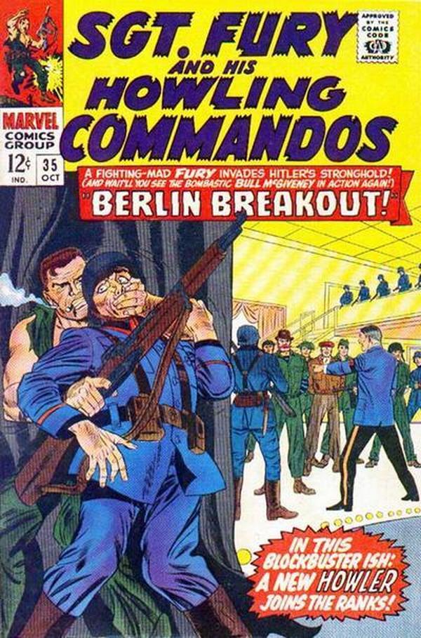 Sgt. Fury #35 cover