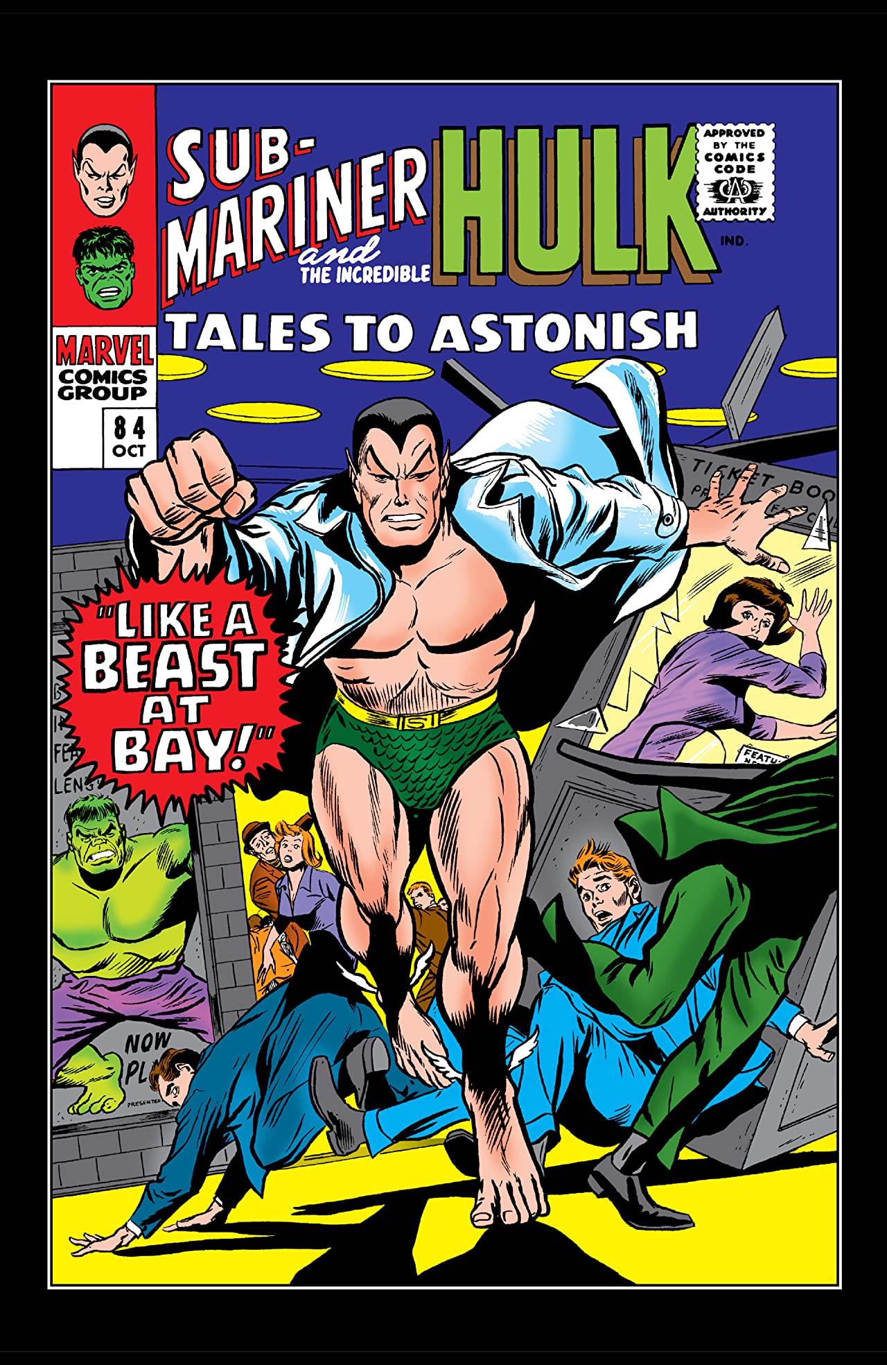 Tales to Astonish #84 cover