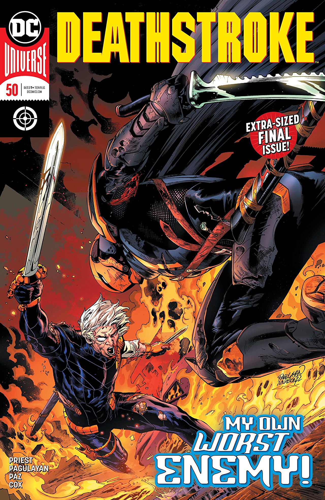 Deathstroke #50 cover