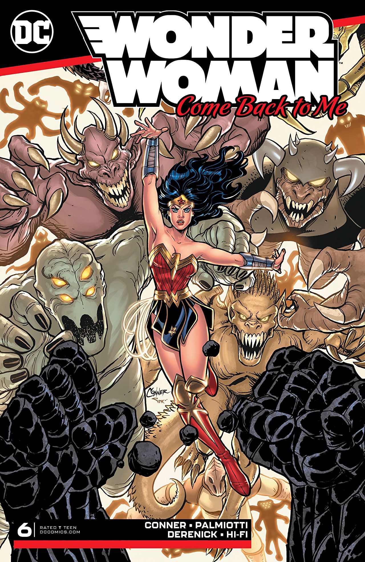 Wonder Woman: Come Back to Me #6 cover