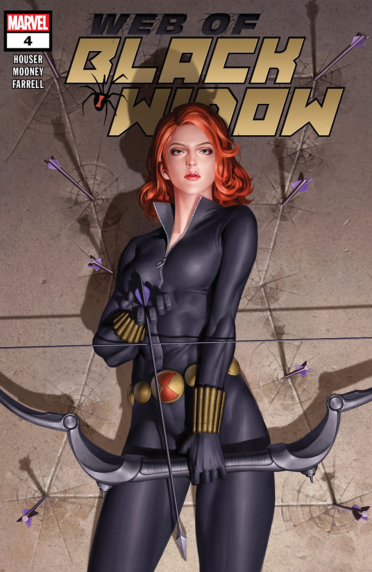 The Web of Black Widow #4 cover
