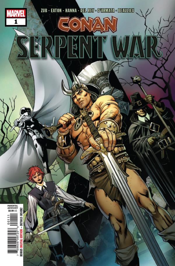 Conan: Serpent War #1 cover