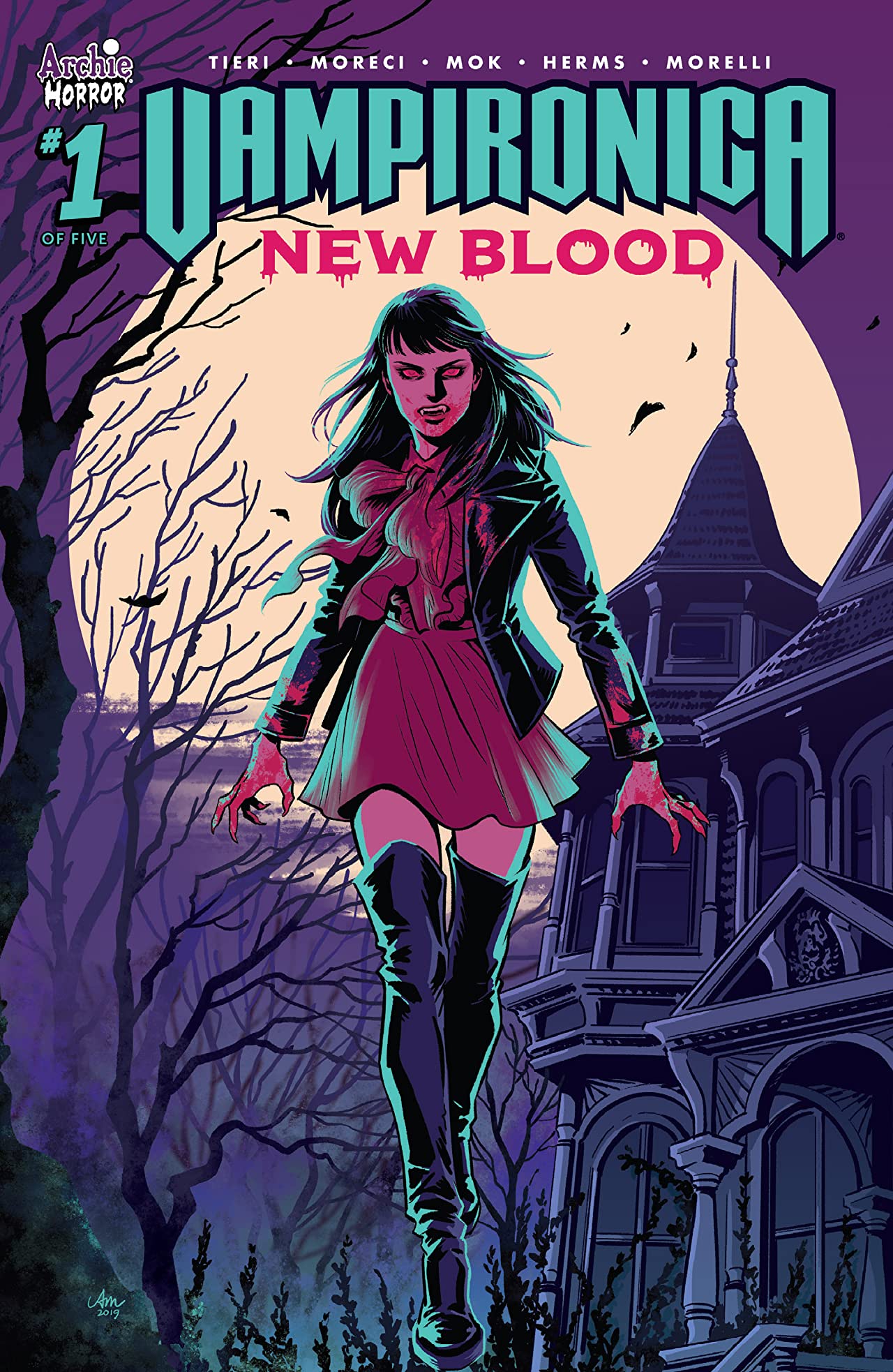 Vampironica: New Blood #1 cover