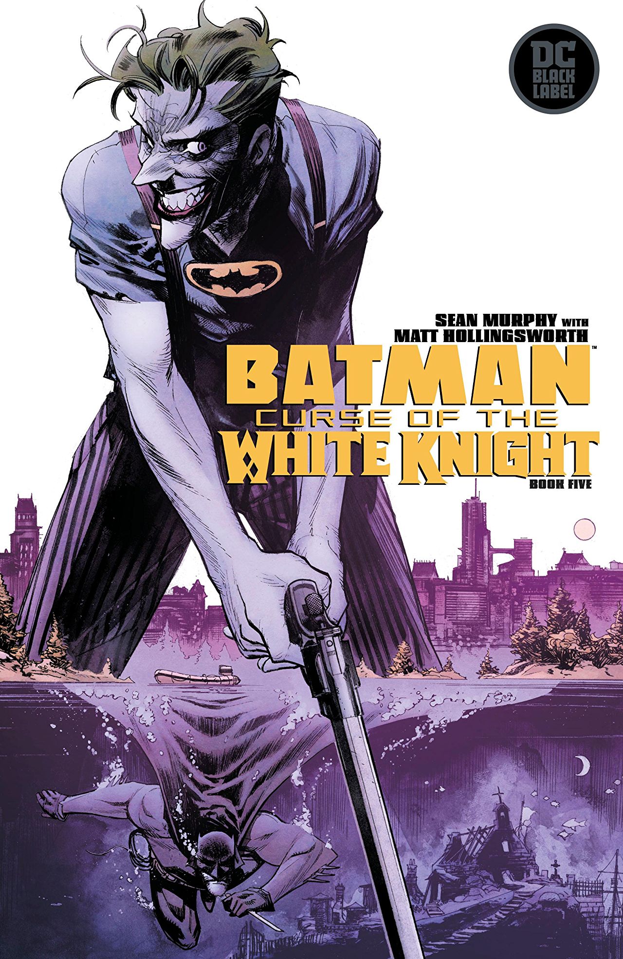 Batman: Curse of the White Knight #5 cover