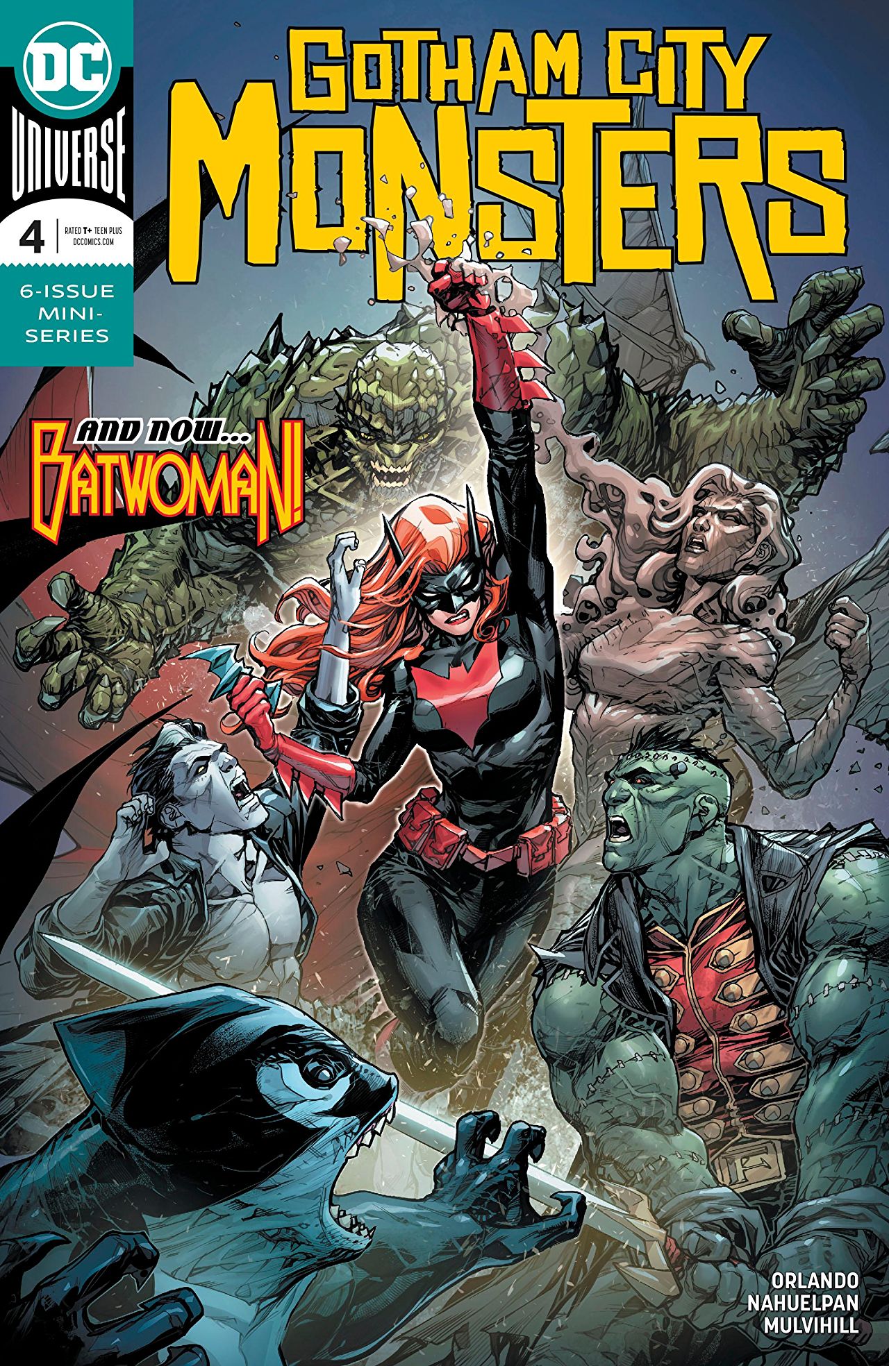 Gotham City Monsters #4 cover