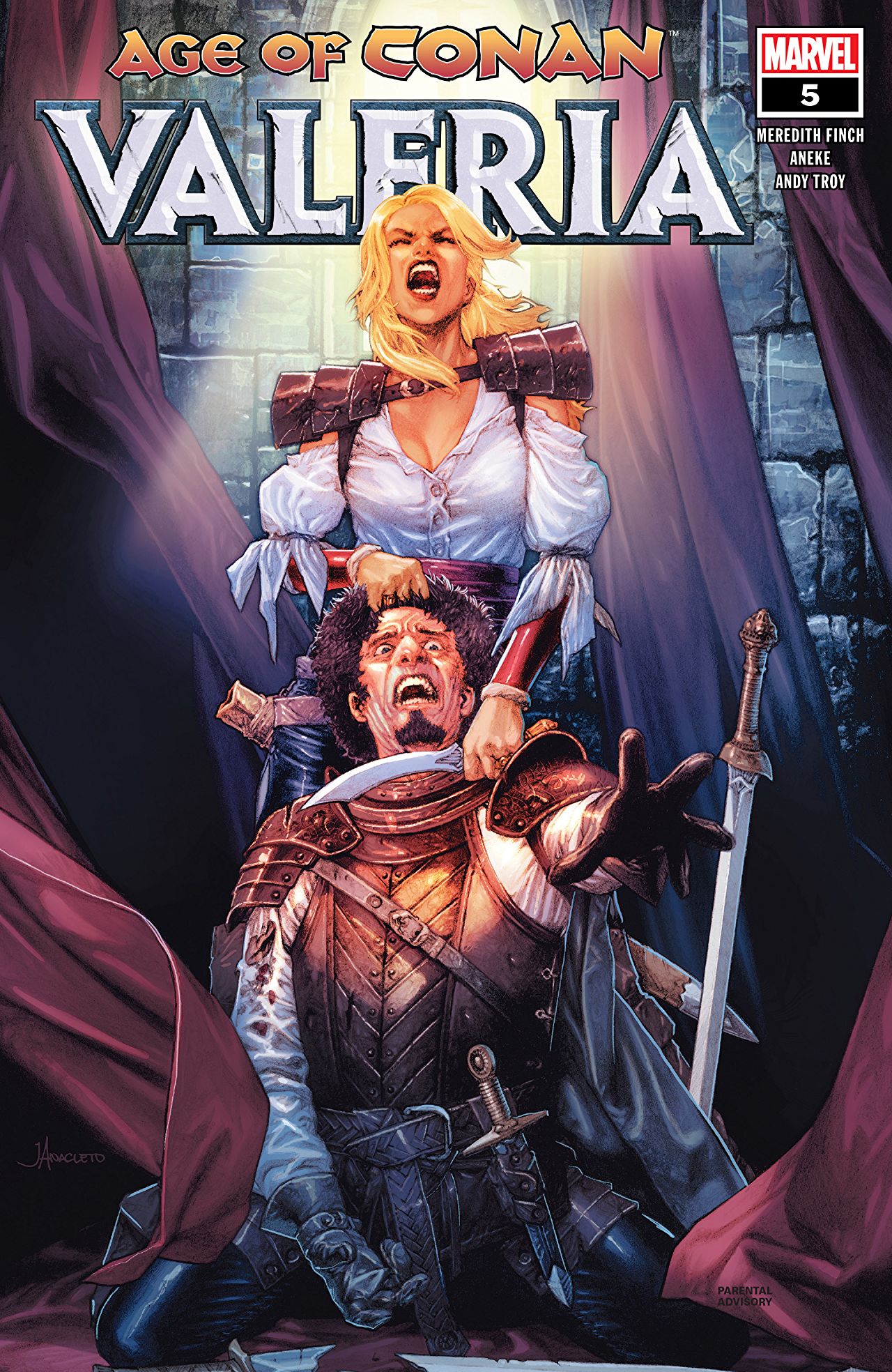 Age of Conan: Valeria #5 cover