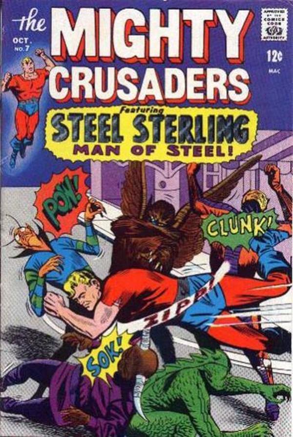 The Mighty Crusaders #7 cover