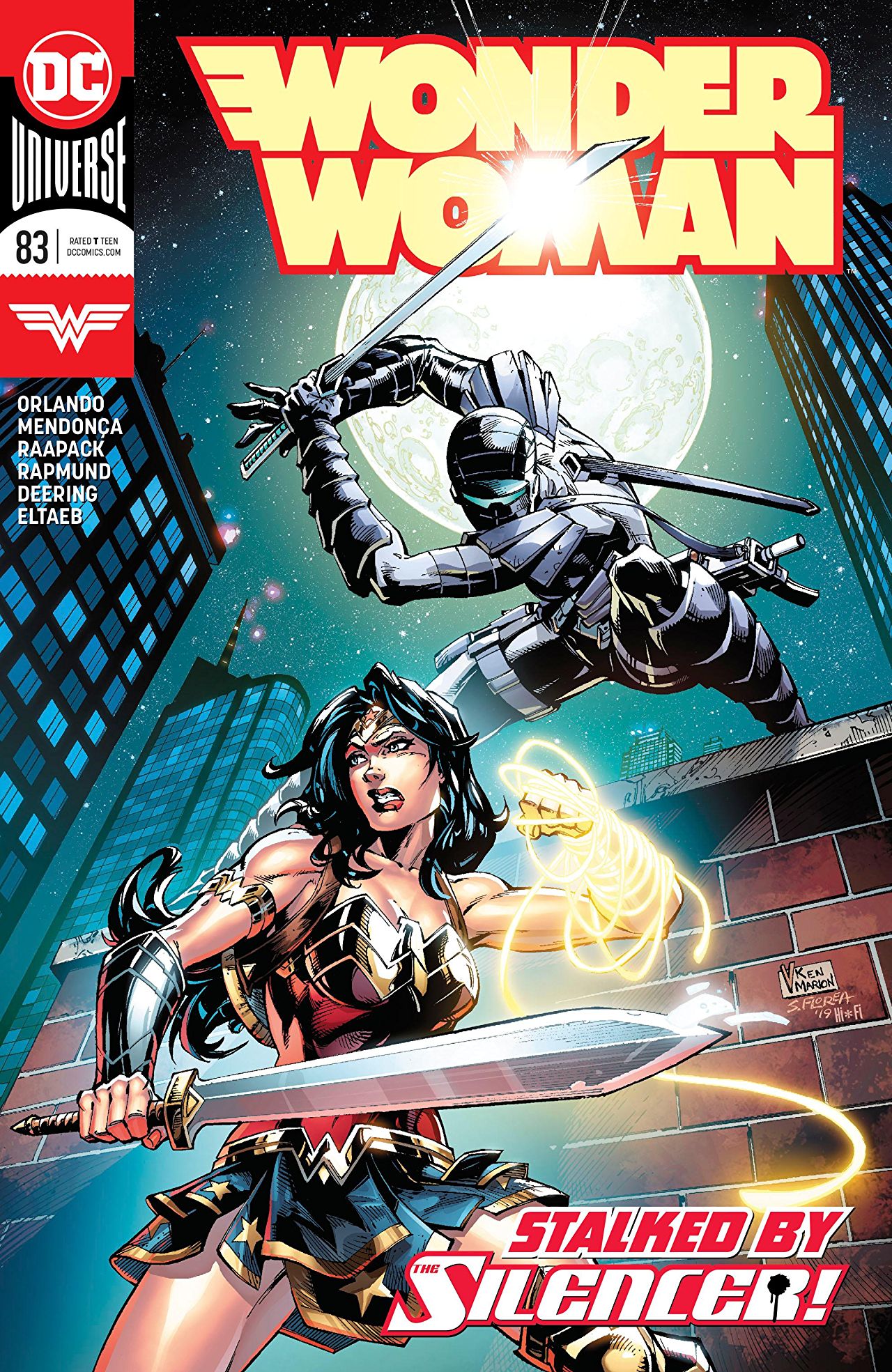 Wonder Woman #83 cover