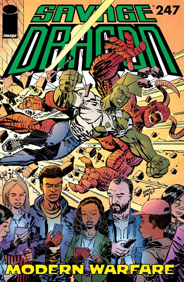 Savage Dragon #247 cover