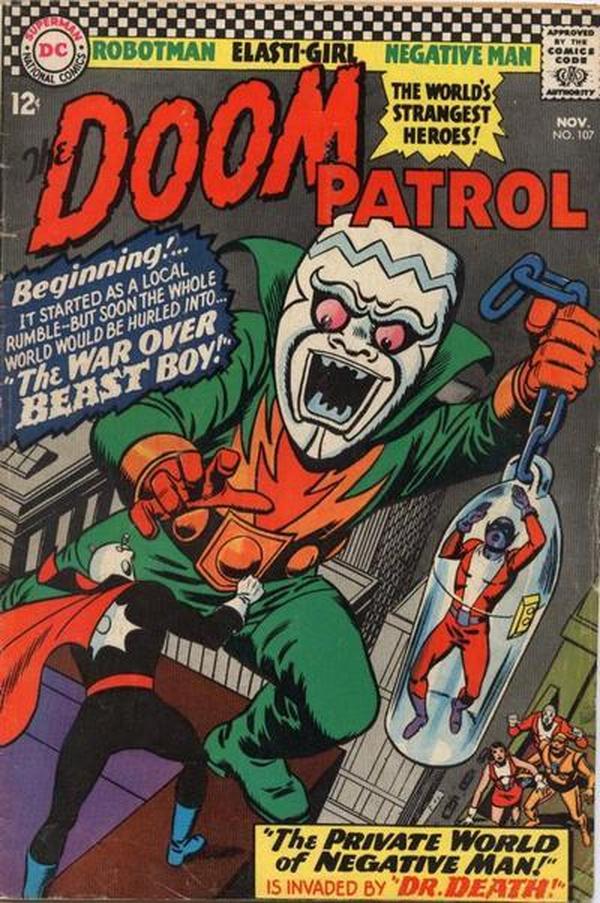 The Doom Patrol #107 cover