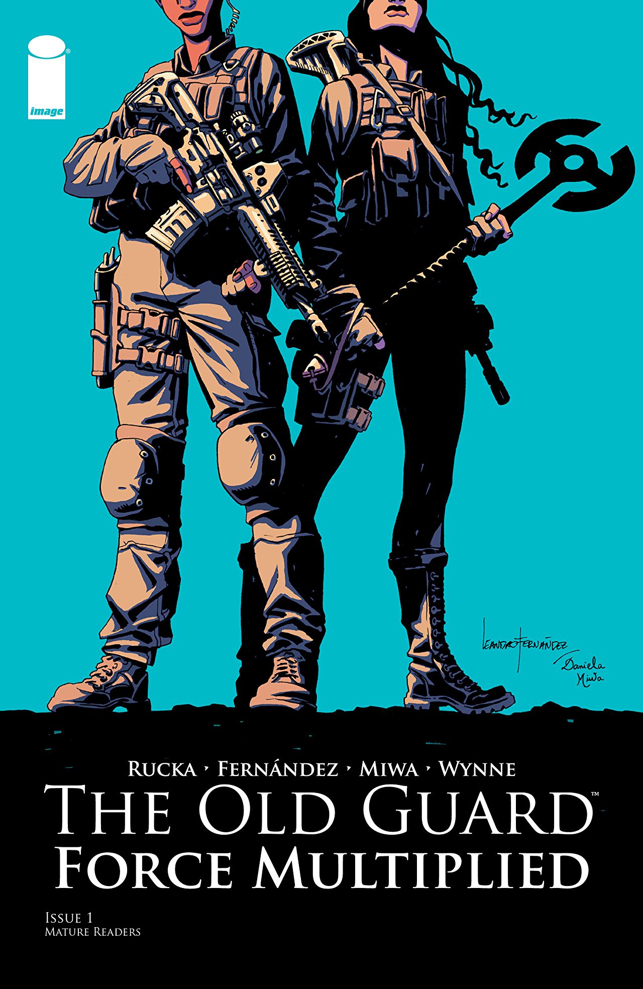 The Old Guard Chapter Two: Force Multiplied #1 cover