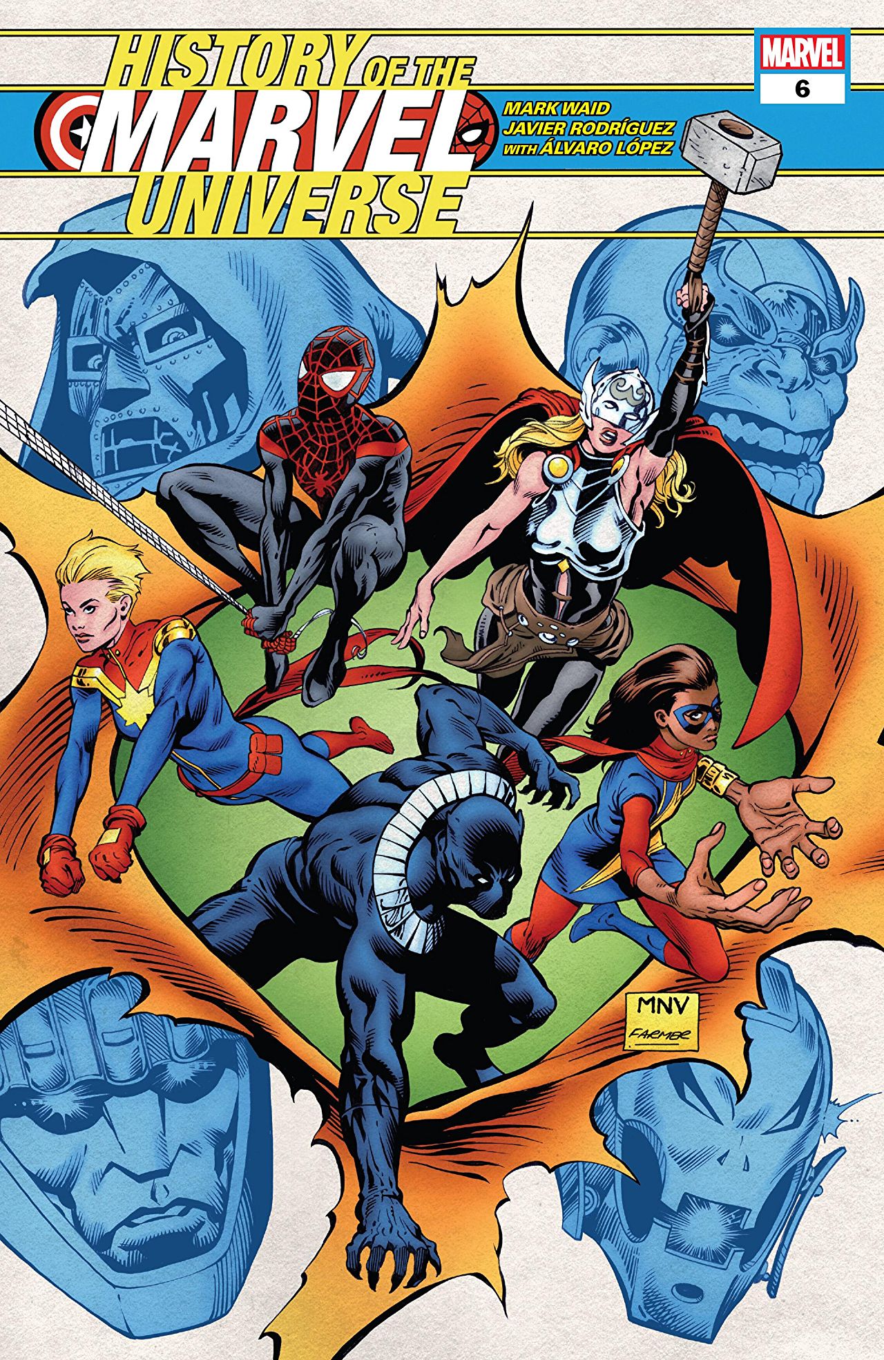 History of the Marvel Universe #6 cover