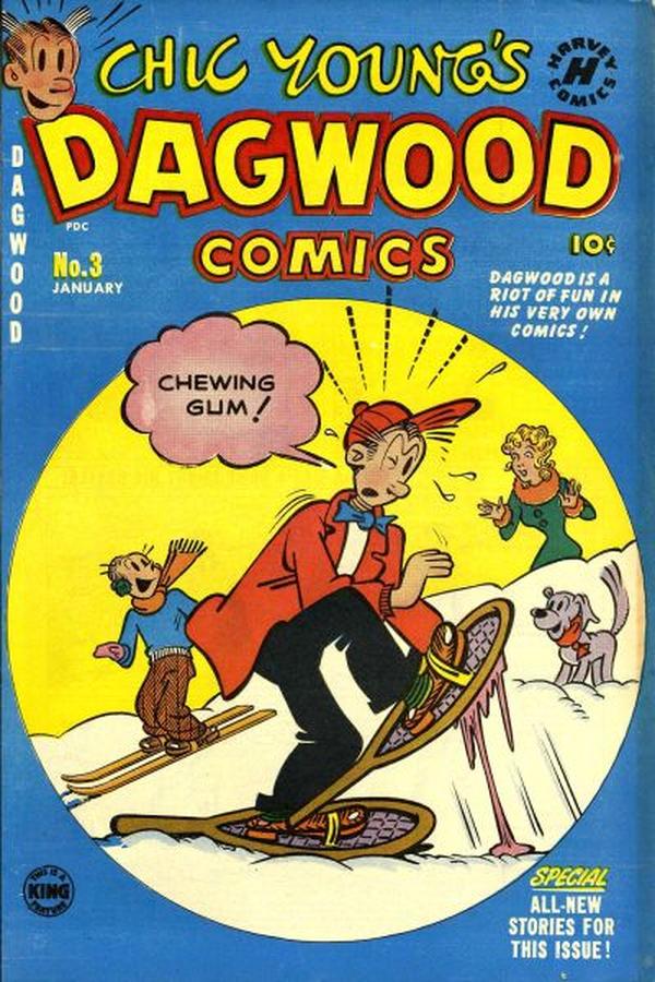 Chic Young's Dagwood Comics #3 cover