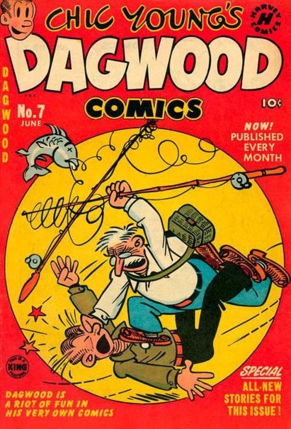 Chic Young's Dagwood Comics #7 cover