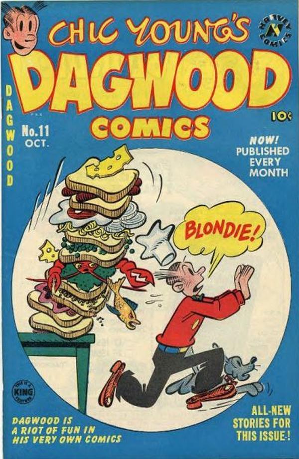 Chic Young's Dagwood Comics #11 cover