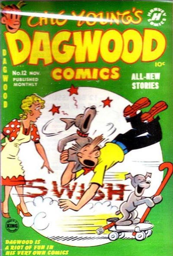 Chic Young's Dagwood Comics #12 cover