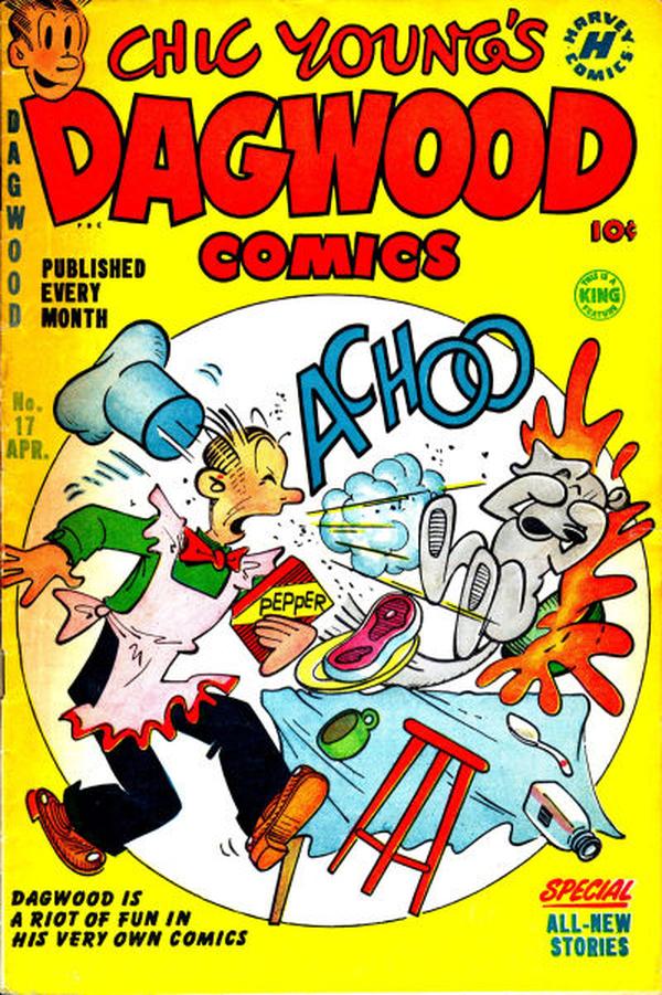 Chic Young's Dagwood Comics #17 cover