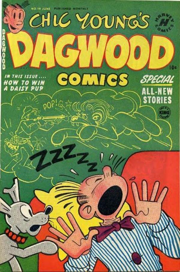 Chic Young's Dagwood Comics #19 cover