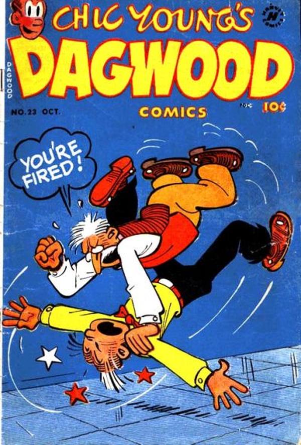 Chic Young's Dagwood Comics #23 cover