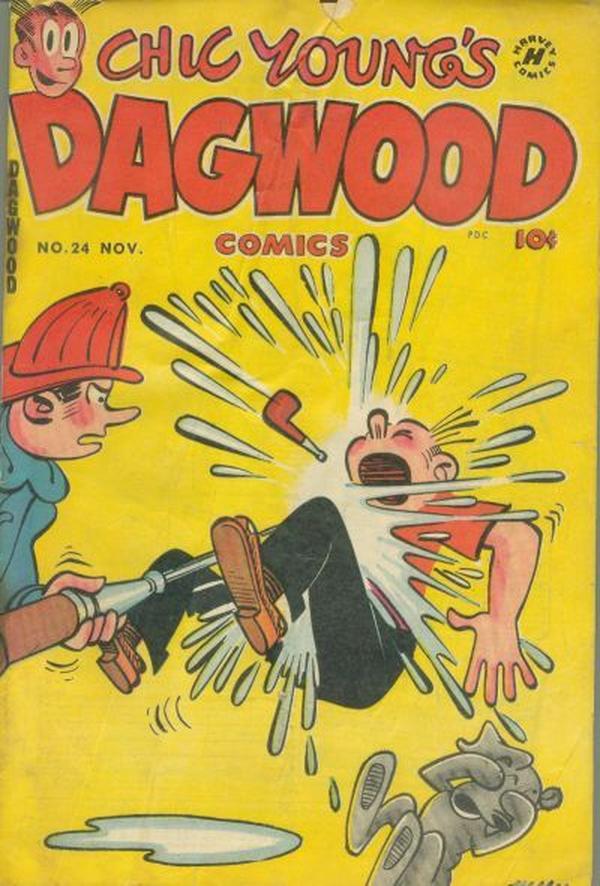 Chic Young's Dagwood Comics #24 cover