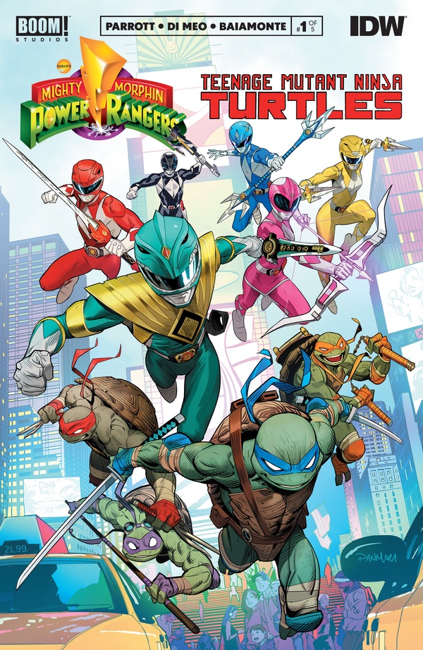 Mighty Morphin Power Rangers / Teenage Mutant Ninja Turtles #1
