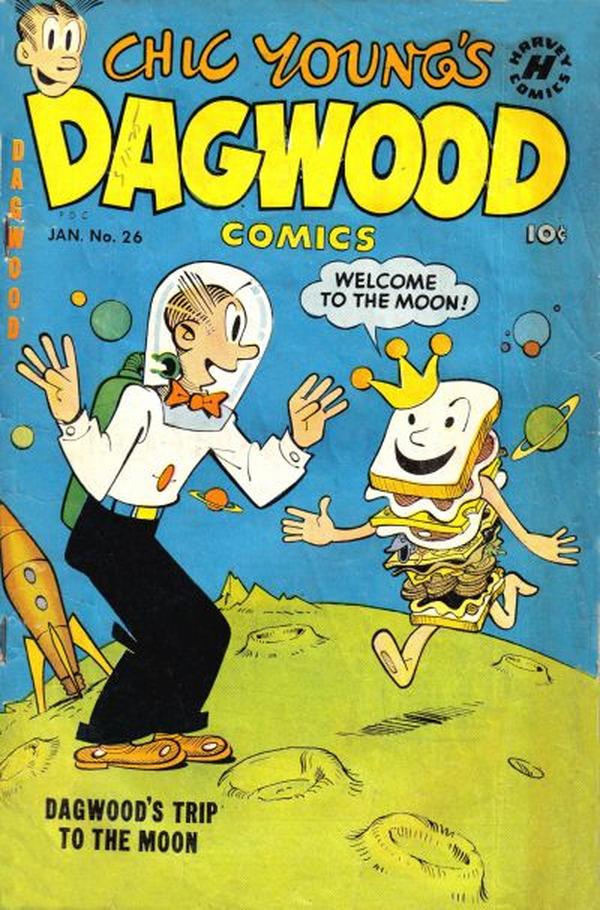 Chic Young's Dagwood Comics #26 cover