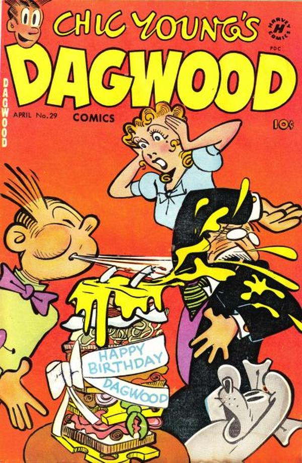 Chic Young's Dagwood Comics #29 cover