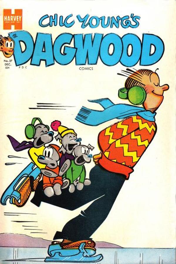 Chic Young's Dagwood Comics #37 cover
