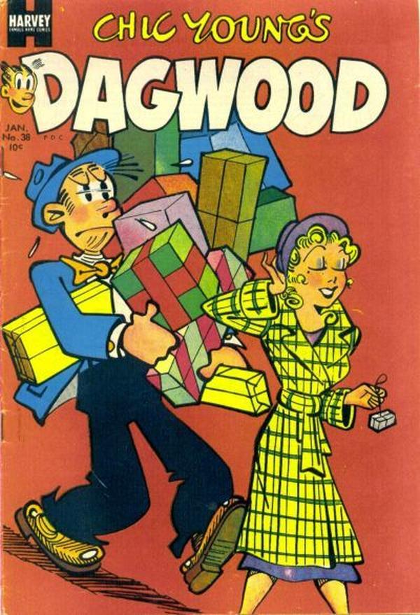 Chic Young's Dagwood Comics #38 cover