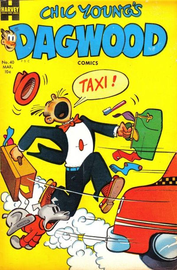 Chic Young's Dagwood Comics #40 cover