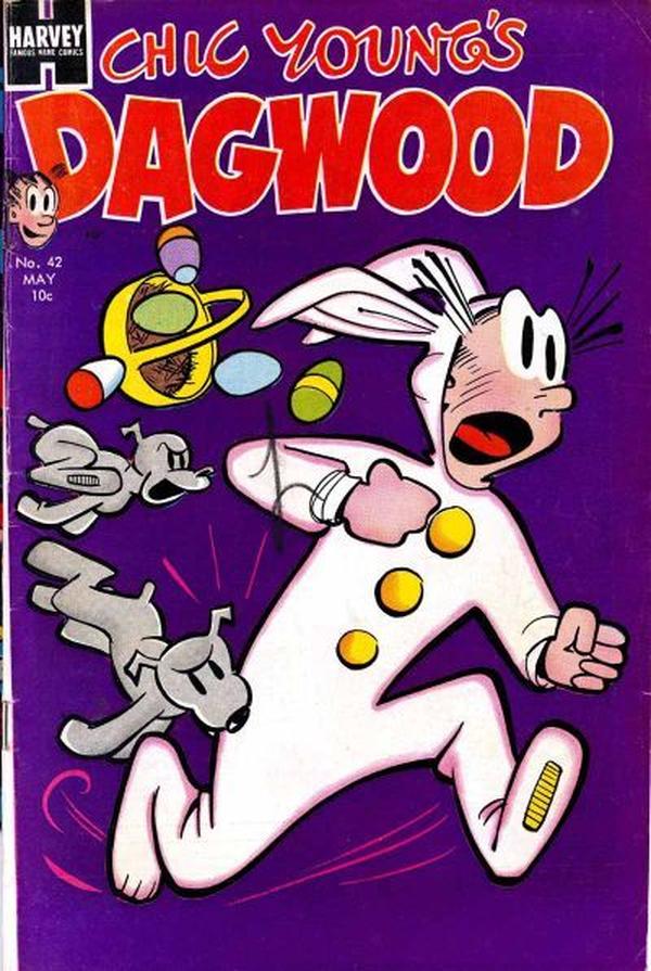 Chic Young's Dagwood Comics #42 cover