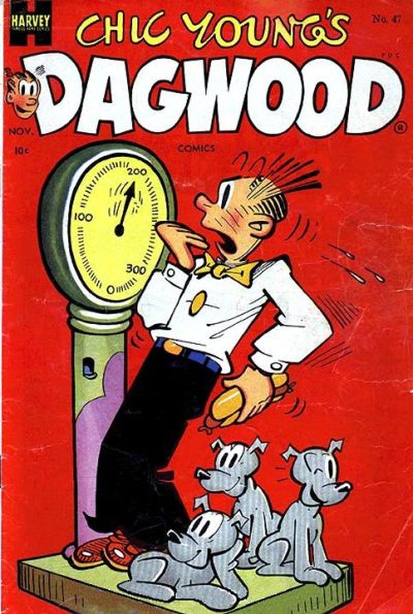 Chic Young's Dagwood Comics #47 cover