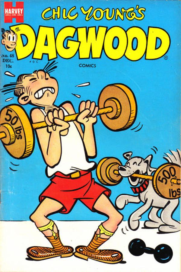 Chic Young's Dagwood Comics #48 cover