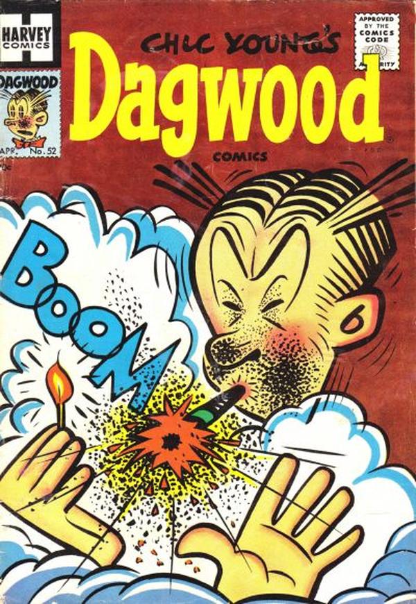 Chic Young's Dagwood Comics #52 cover