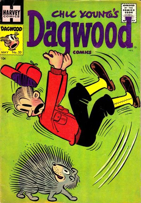Chic Young's Dagwood Comics #53 cover