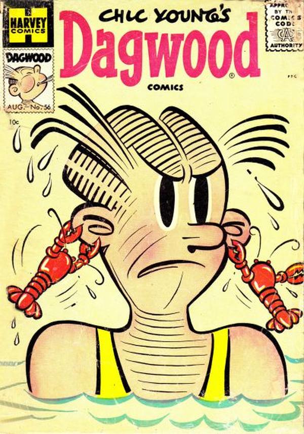 Chic Young's Dagwood Comics #56 cover