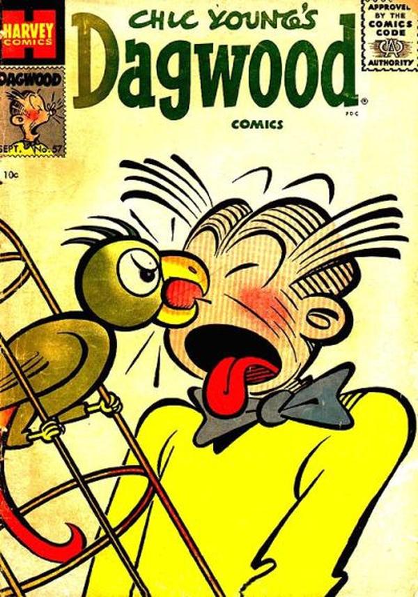 Chic Young's Dagwood Comics #57 cover