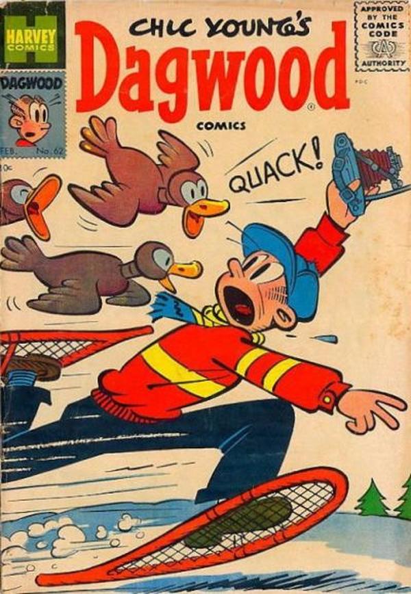 Chic Young's Dagwood Comics #62 cover