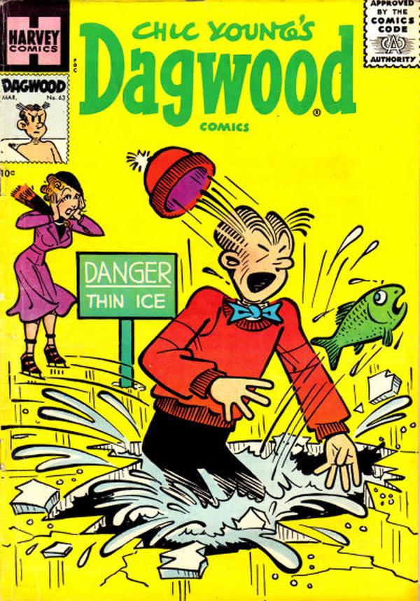 Chic Young's Dagwood Comics #63 cover